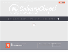 Tablet Screenshot of calvarychapellapalma.org